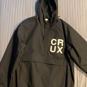 Black Anorak hoodie CRUX Brewery